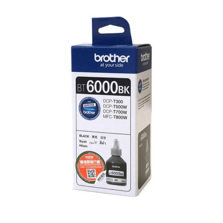 Brother BT6000BK Black Ink Bottle Original 8ZC8E100140 Single-pack