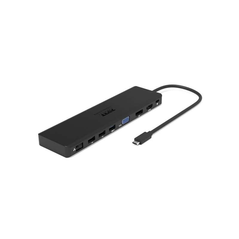 Port Designs USB-C Triple Screen Travel Docking Station 901906-W