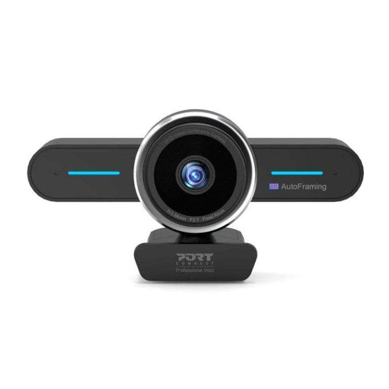 Port Designs 902003 4K Mini Conference Camera With UHD Auto Crop
