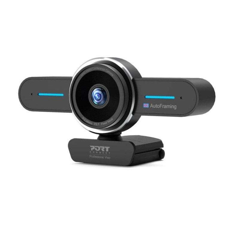Port Designs 902003 4K Mini Conference Camera With UHD Auto Crop