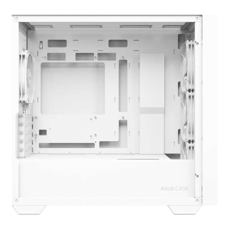 ASUS A21 Plus mATX Gaming PC Case White 90DC00H3-B19010