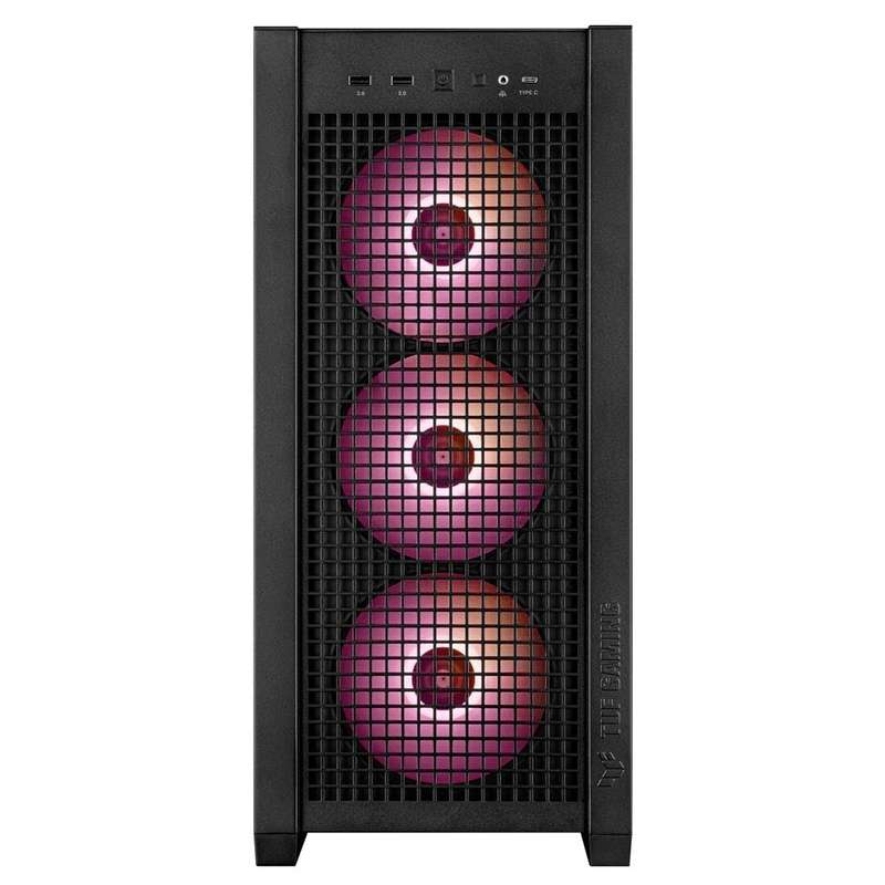 ASUS TUF Gaming GT302 ARGB Midi Tower Gaming PC Case 90DC00I0-B19000
