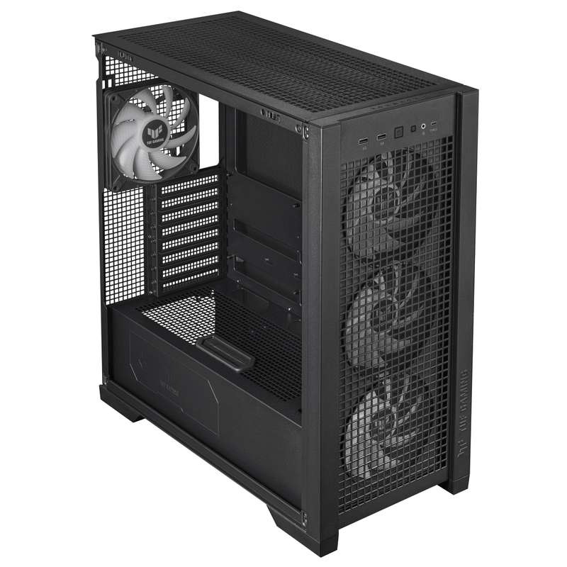 ASUS TUF Gaming GT302 ARGB Midi Tower Gaming PC Case 90DC00I0-B19000