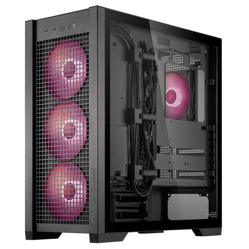 ASUS TUF Gaming GT302 ARGB Midi Tower Gaming PC Case 90DC00I0-B19000