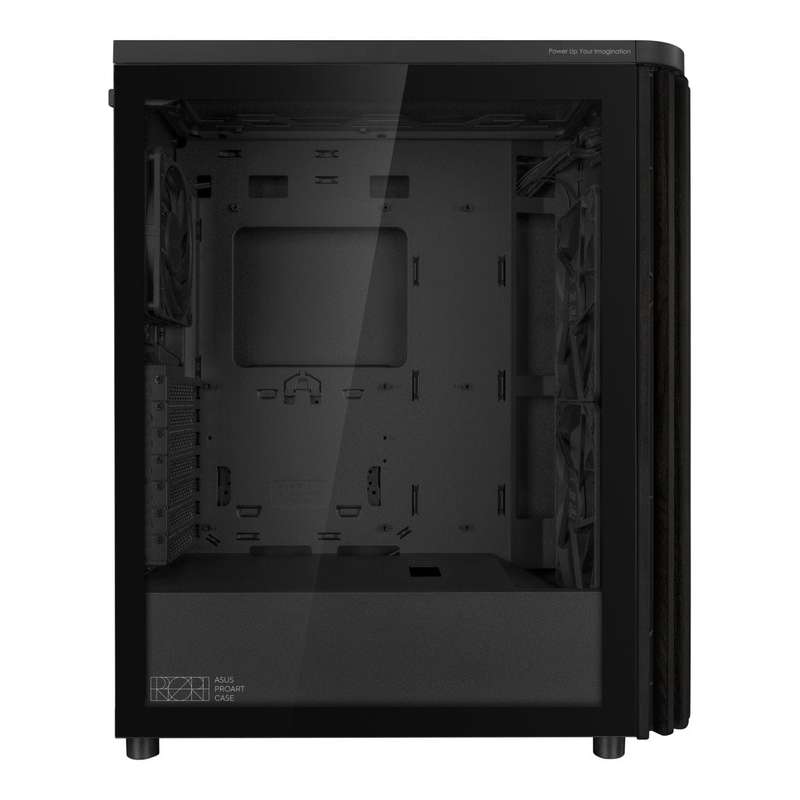 ASUS ProArt PA401 Wood Edtiton ATX Tower Case with Tempered Glass Panel 90DC00M0-B39000