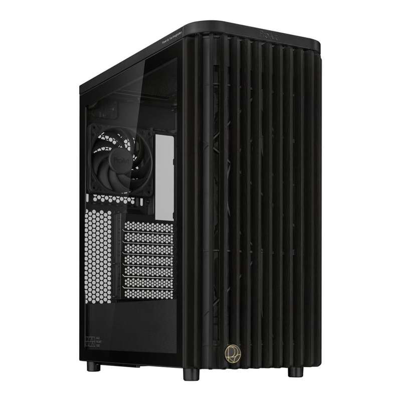 ASUS ProArt PA401 Wood Edtiton ATX Tower Case with Tempered Glass Panel 90DC00M0-B39000