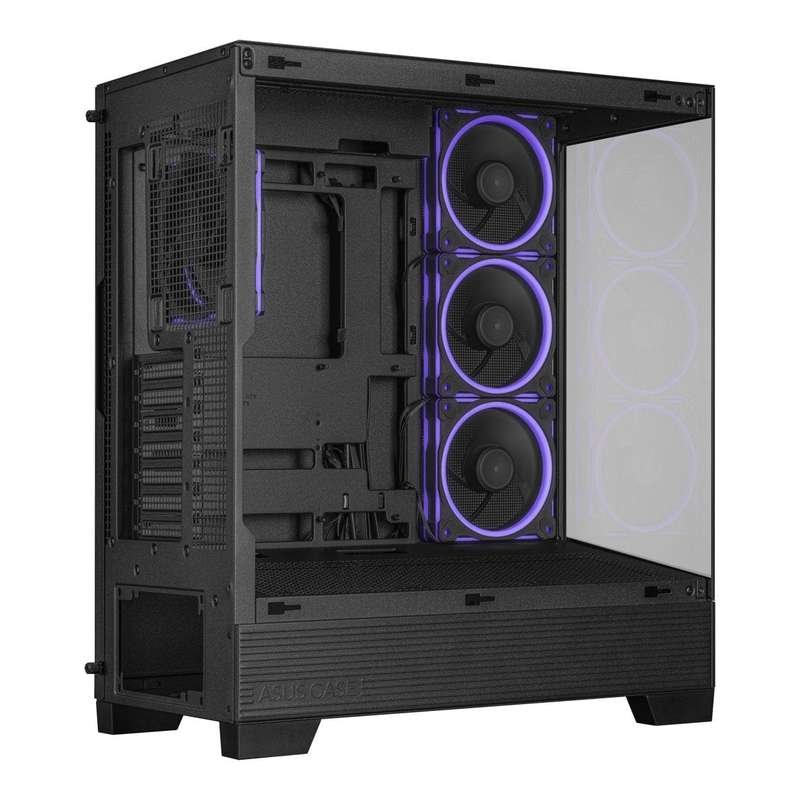 ASUS A31 Plus TG ARGB Black Midi Tower PC Case 90DC00R0-B19000