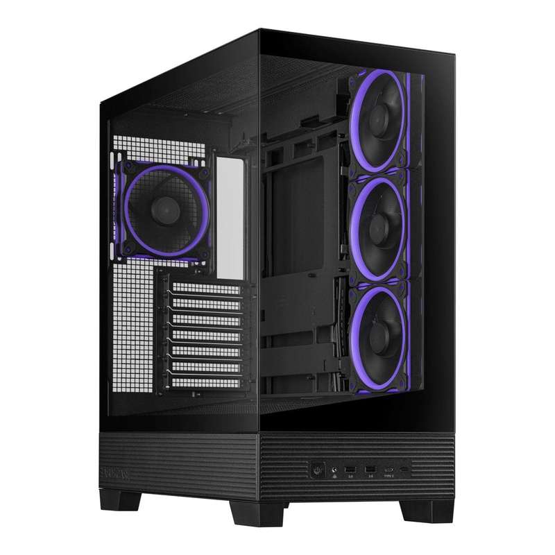 ASUS A31 Plus TG ARGB Black Midi Tower PC Case 90DC00R0-B19000