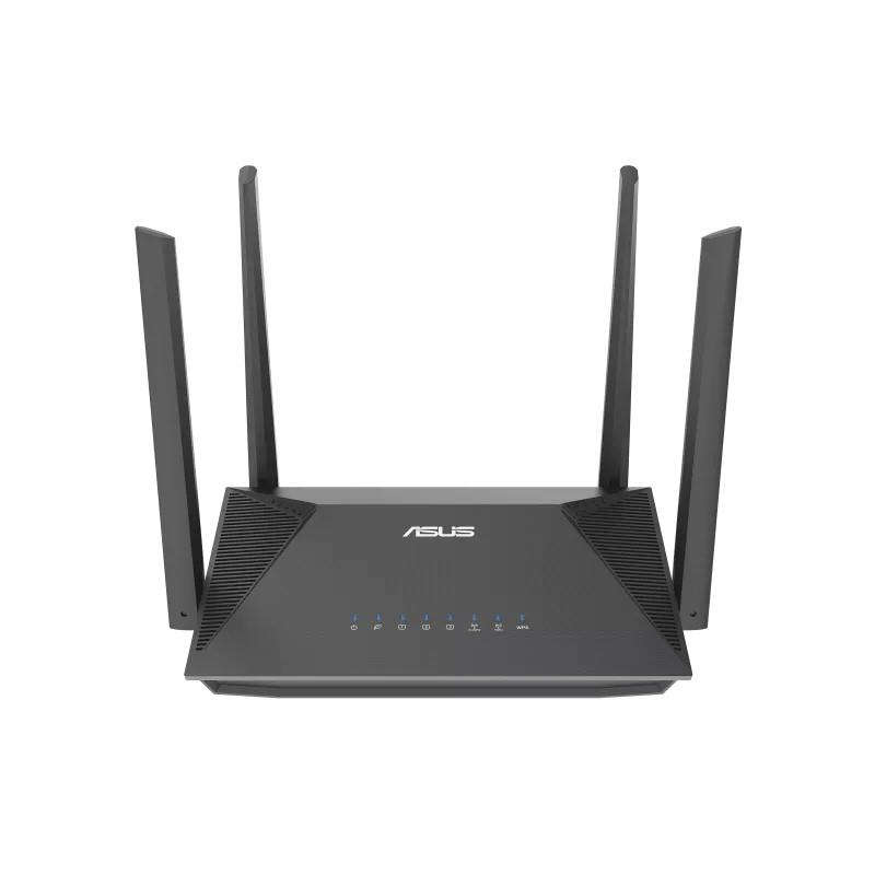 ASUS RT-AX52 AX1800 AiMesh Wireless Router - Dual-band 2.4GHz and 5GHz Gigabit Ethernet Black 90I...