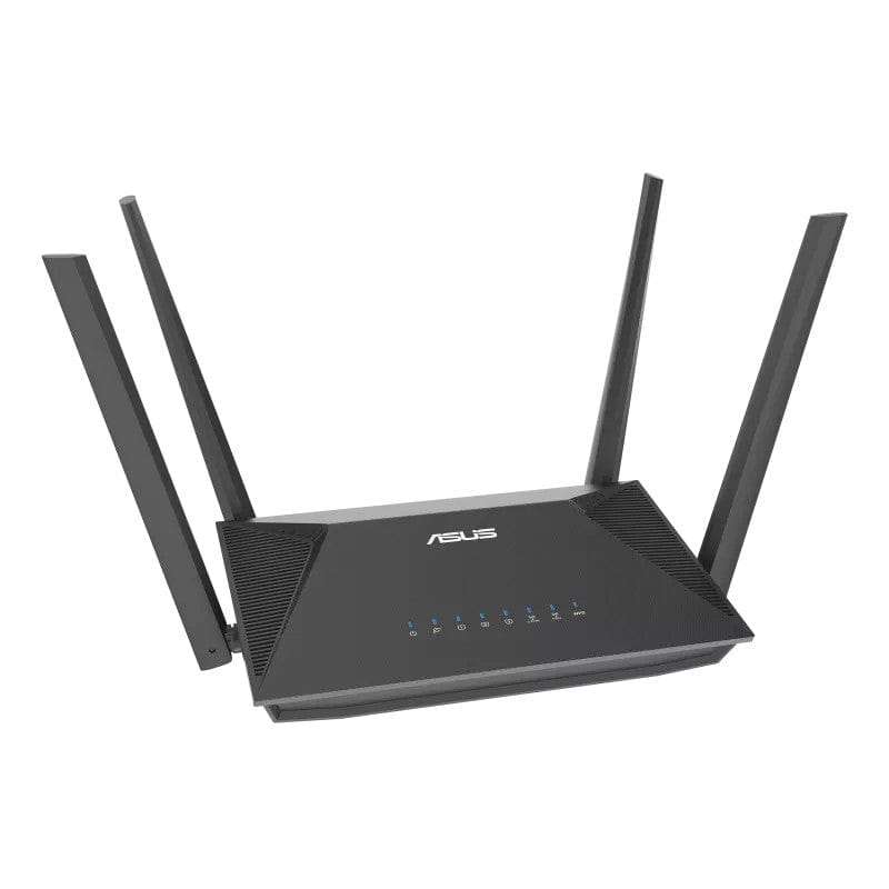 ASUS RT-AX52 AX1800 AiMesh Wireless Router - Dual-band 2.4GHz and 5GHz Gigabit Ethernet Black 90I...