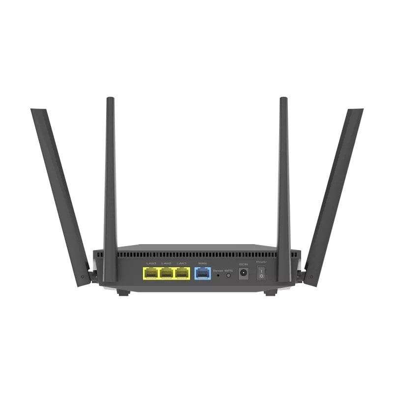 ASUS RT-AX52 AX1800 AiMesh Wireless Router - Dual-band 2.4GHz and 5GHz Gigabit Ethernet Black 90I...