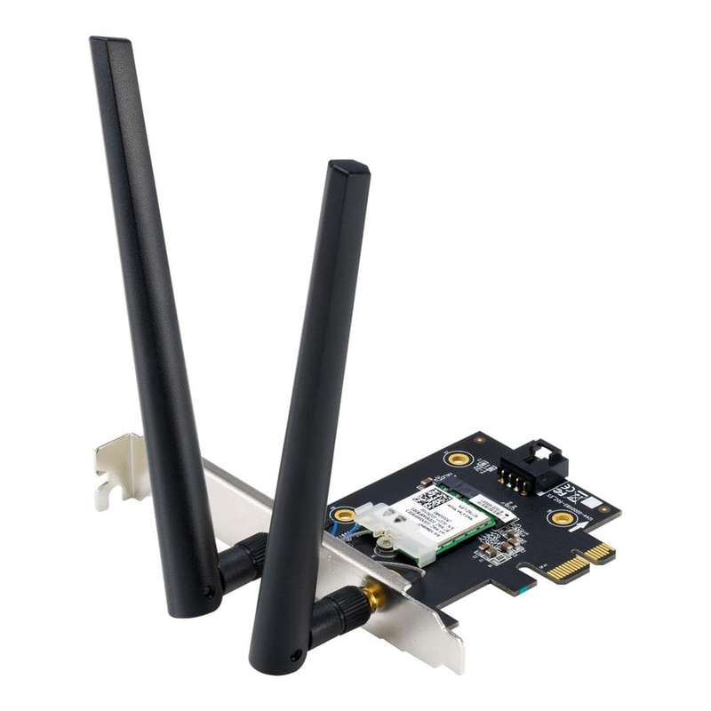 ASUS PCE-BE6500 WLAN Bluetooth 2882Mbit/s WiFi 7 PCIe Network Card 90IG09G0-MO0B00