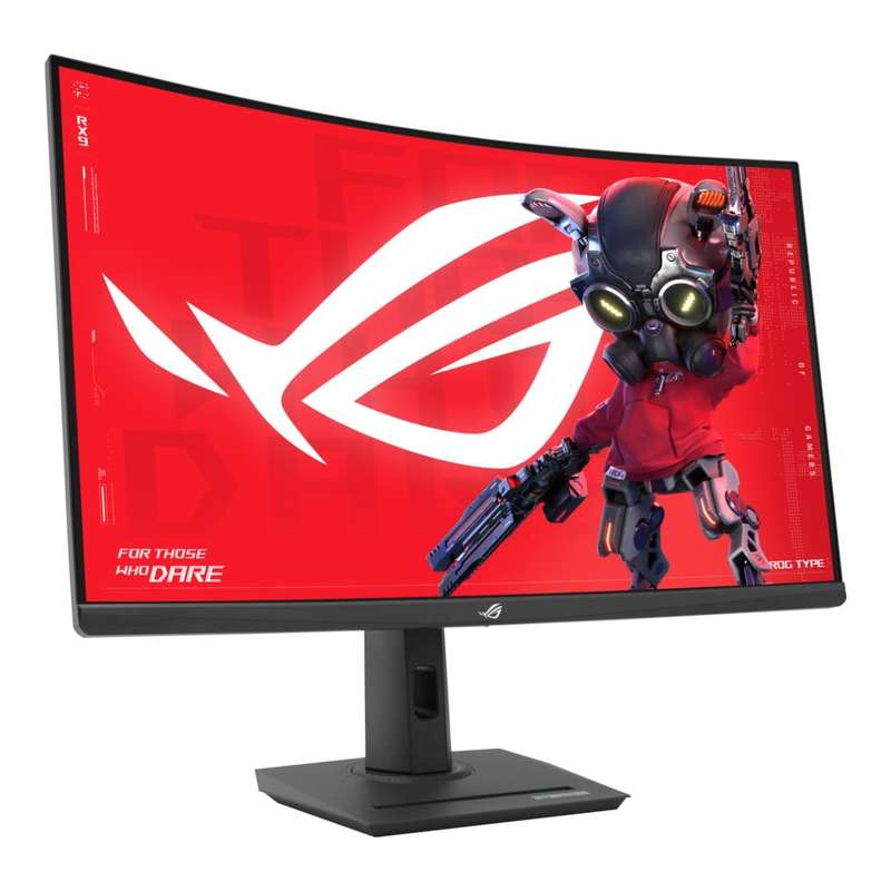 ASUS ROG Strix XG32WCS 31.5-inch 2560 x 1440p QHD 16:9 180Hz 1ms LED VA USB Type-C Curved Gaming ...