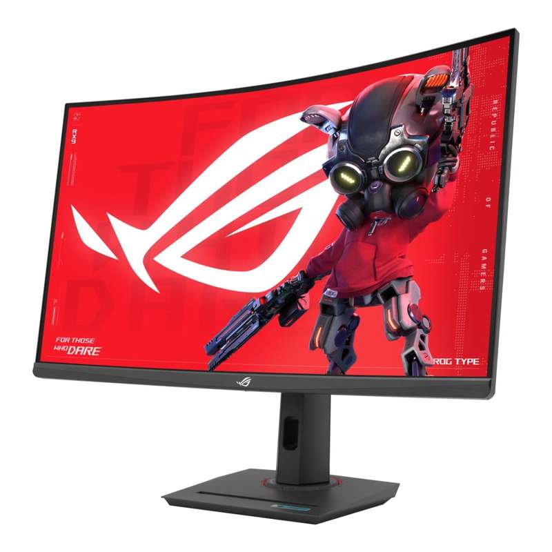 ASUS ROG Strix XG32WCS 31.5-inch 2560 x 1440p QHD 16:9 180Hz 1ms LED VA USB Type-C Curved Gaming ...