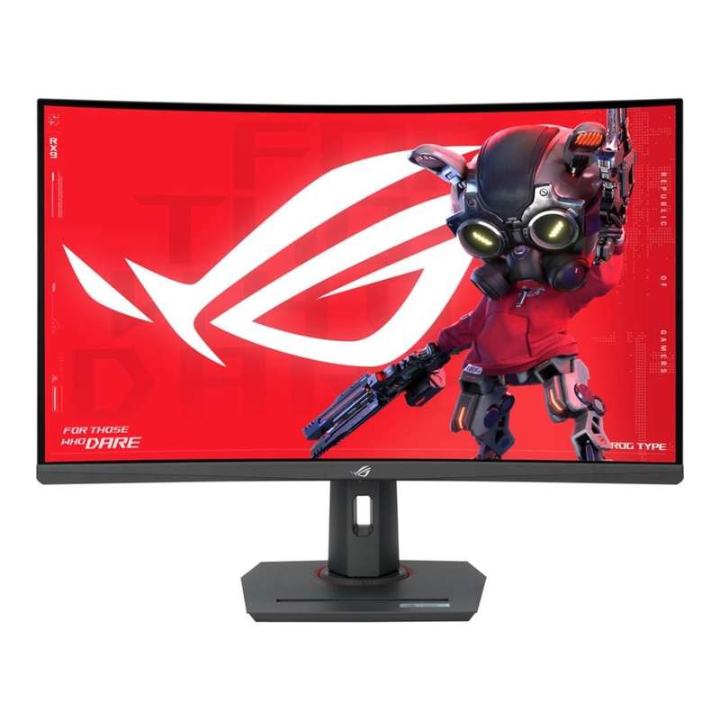 ASUS ROG Strix XG32WCS 31.5-inch 2560 x 1440p QHD 16:9 180Hz 1ms LED VA USB Type-C Curved Gaming ...