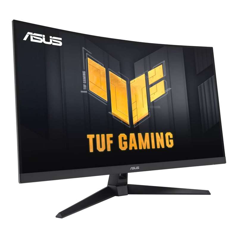 ASUS TUF VG27WQ3B 27-inch 2560 x 1440p QHD 16:9 180Hz 0.5ms LED VA Curved Gaming Monitor 90LM0AQ1...