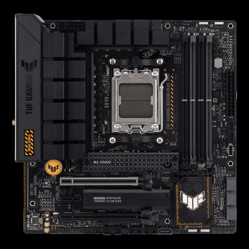 ASUS TUF Gaming B650M-PLUS Wi-Fi AMD Socket AM5 micro ATX Motherboard 90MB1BF0-M0EAY0