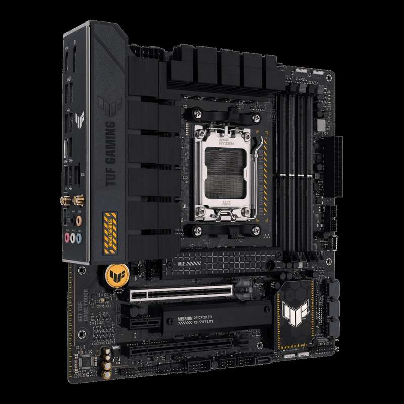 ASUS TUF Gaming B650M-PLUS Wi-Fi AMD Socket AM5 micro ATX Motherboard 90MB1BF0-M0EAY0