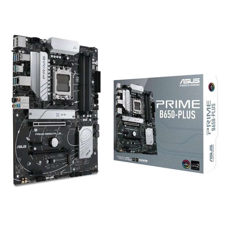 ASUS Prime B650-PLUS AMD Socket AM5 ATX Motherboard 90MB1BS0-M0EAY0