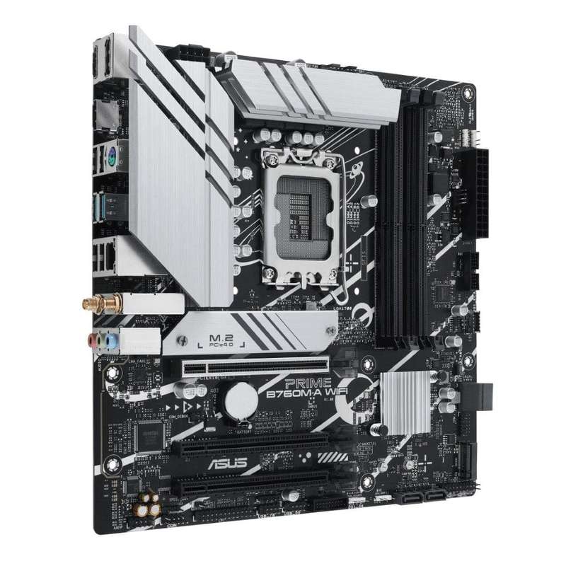 ASUS Prime B760M-A Wi-Fi Intel LGA 1700 micro ATX Motherboard 90MB1EL0-M0EAY0