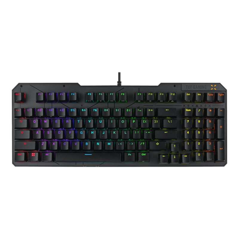 ASUS TUF Gaming K3 Gen II Compact RGB Wired Mechanical Gaming Keyboard Black 90MP0390-BKUA01