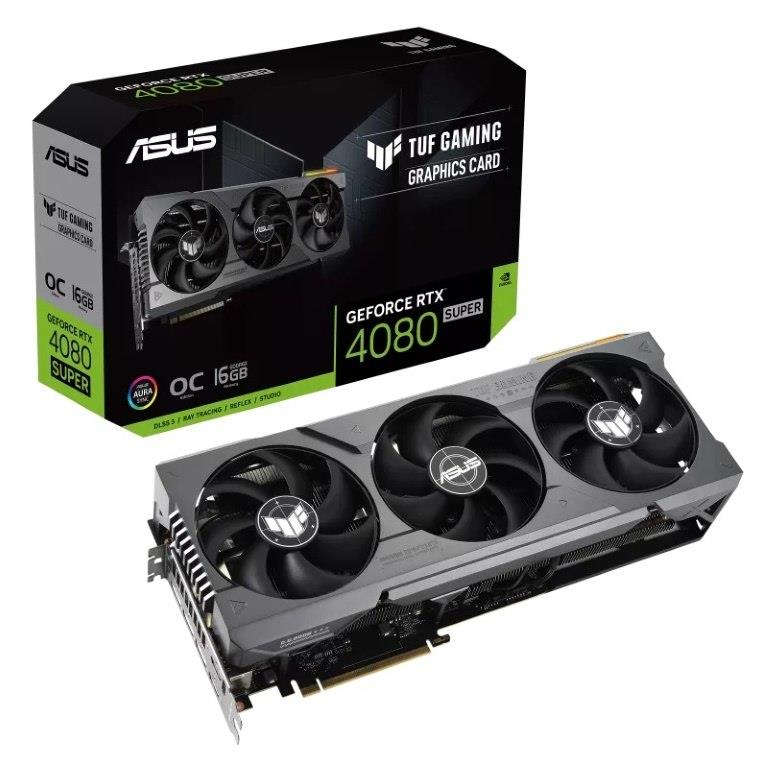 ASUS TUF Gaming Nvidia GeForce RTX 4080 SUPER 16GB GDDR6X Graphic Card 90YV0KA0-M0NA00