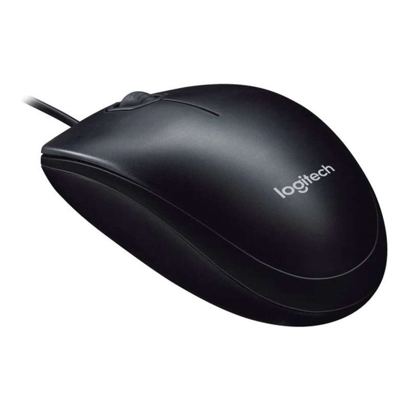 Logitech® M90 HD Optical Mouse Black 910-001970
