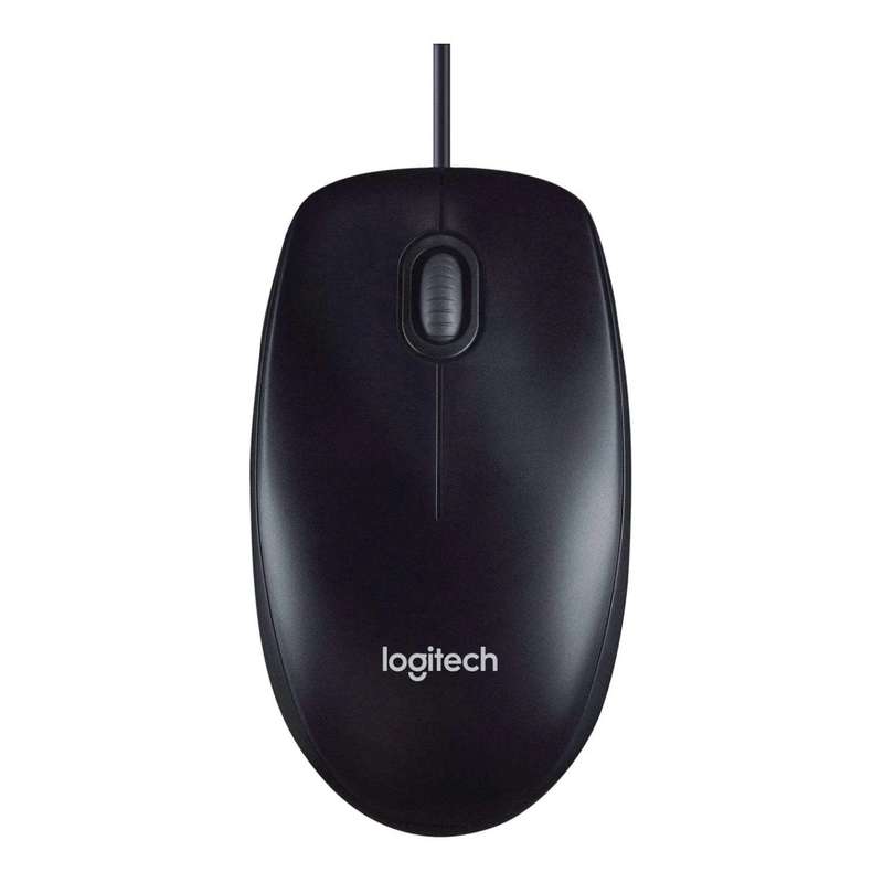 Logitech® M90 HD Optical Mouse Black 910-001970