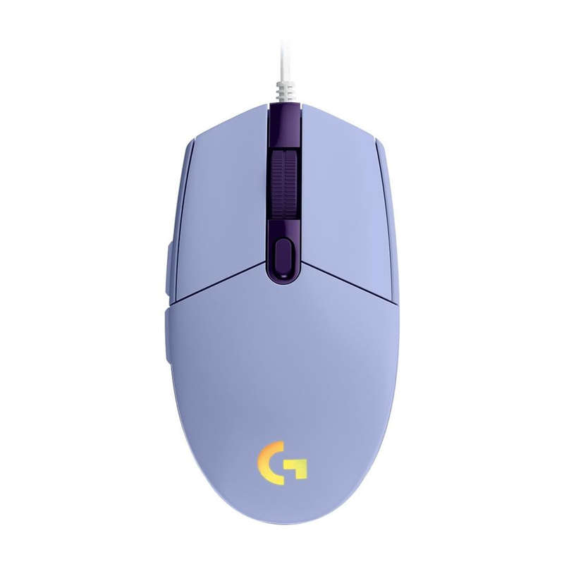 Logitech G G203 Lightsync RGB Gaming Mouse - Lilac 910-005853