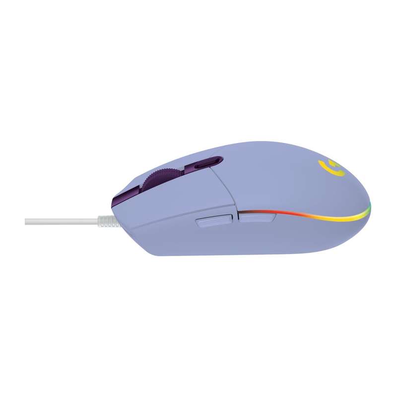 Logitech G G203 Lightsync RGB Gaming Mouse - Lilac 910-005853