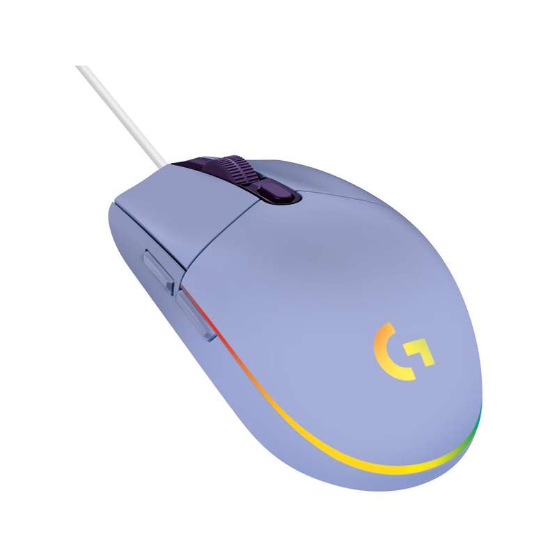Logitech G G203 Lightsync RGB Gaming Mouse - Lilac 910-005853
