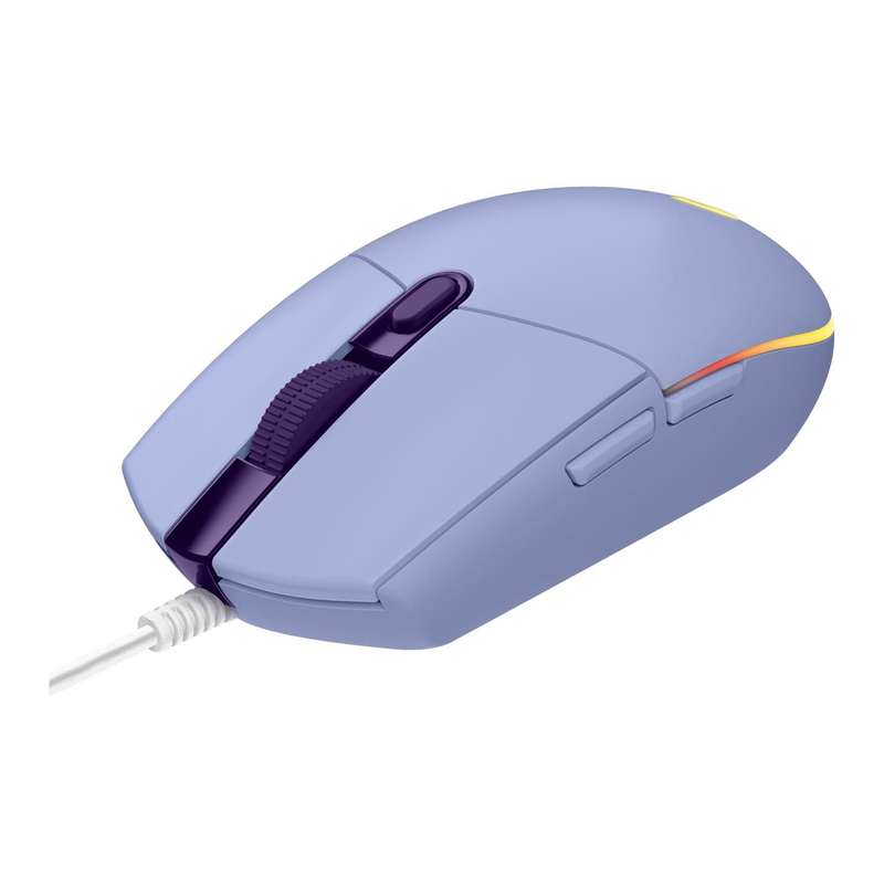 Logitech G G203 Lightsync RGB Gaming Mouse - Lilac 910-005853