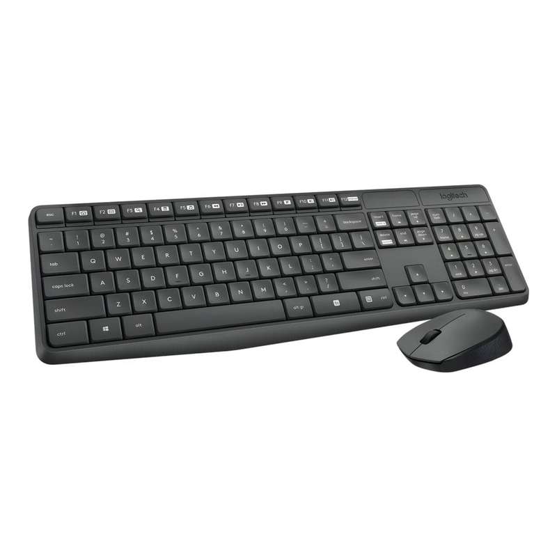 Logitech Wireless Keyboard and Mouse Combo Black 920-007949