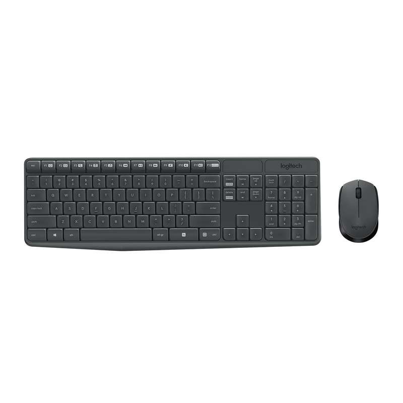 Logitech Wireless Keyboard and Mouse Combo Black 920-007949