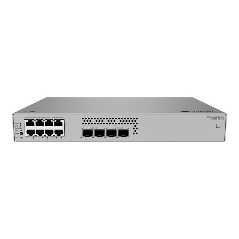 Huawei eKit S310S Series S310S-8P4JX 1U L2+ Gigabit Ethernet PoE Managed Switch 98012479