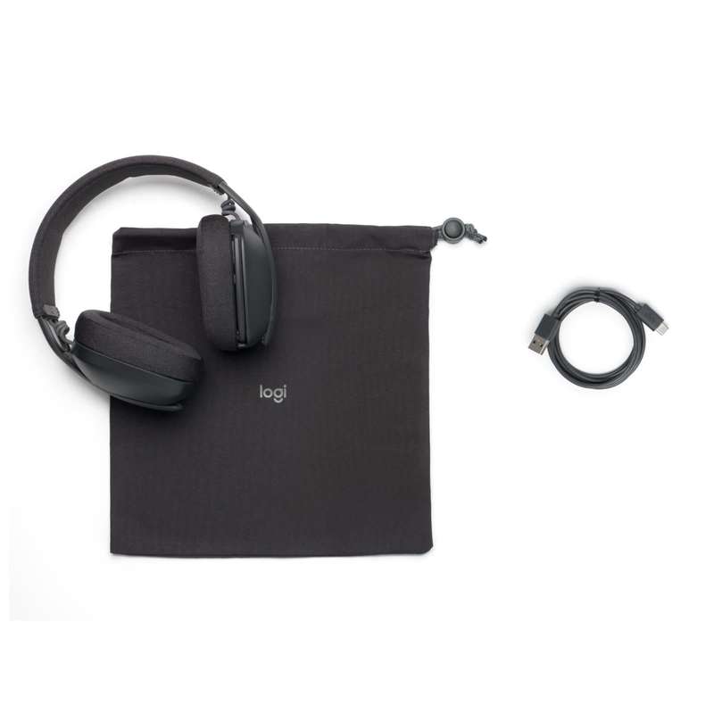 Logitech® Zone Vibe 100 Wireless Bluetooth Headset Graphite 981-001216