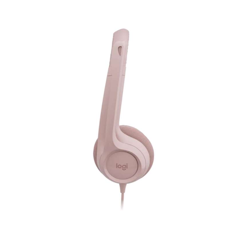 Logitech H390 USB Headset with Noise-Cancelling Mic - Rose 981-001281