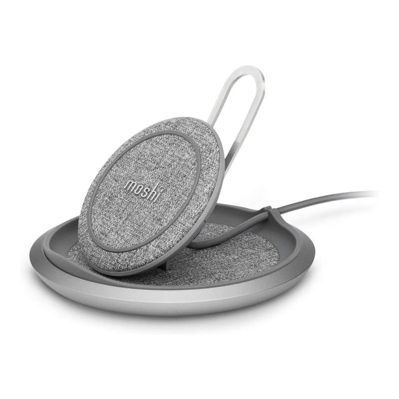 Moshi Lounge Q 15W Wireless Charging Stand Grey 99MO022218