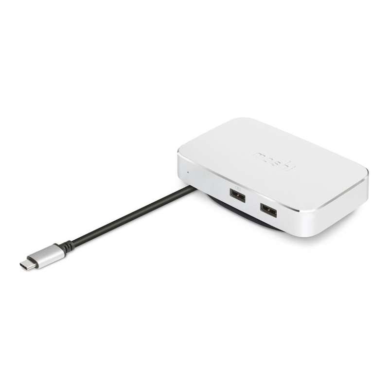 Moshi Symbus 4-in-1 Type-C Compact Ethernet Docking Station Silver 99MO084209
