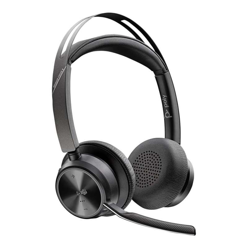 Poly Voyager Focus 2 MT Wired Headset with Charging Stand 9T9J6AA