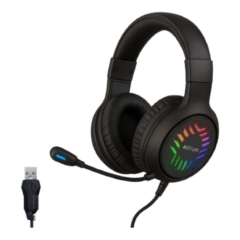 Astrum HG200 RGB Wired Gaming Headset Black A12120-B