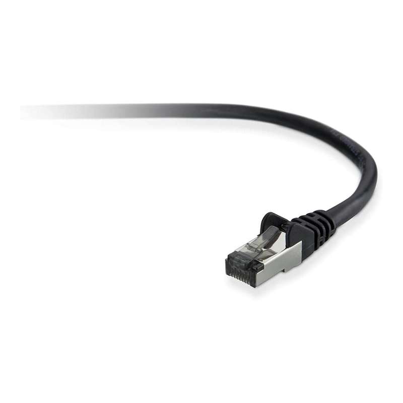 Belkin RJ45 Male to Male CAT6 Network Cable 2m Black A3L981BT02MBKHS