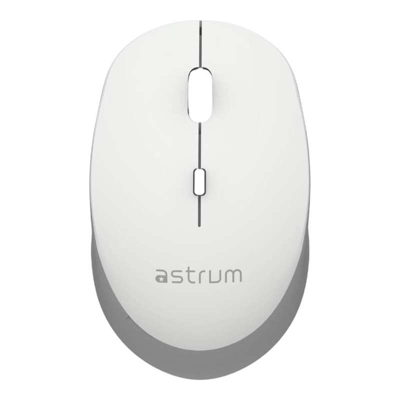 Astrum MW210 Wireless Optical Mouse White Grey A82521-Q