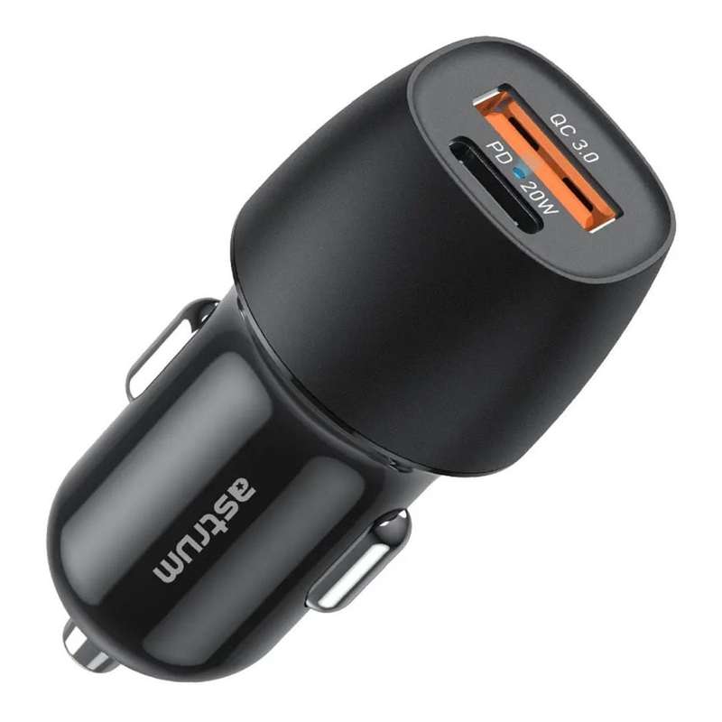 Astrum Pro Go 20W Dual 3A Car Travel Charger A93121AC