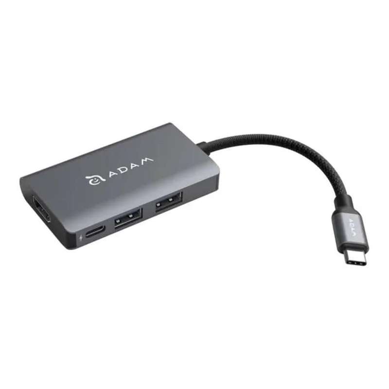 Adam Elements CASA A01m 4-in-1 Type-C Hub Grey AAPADHUBA01MGY
