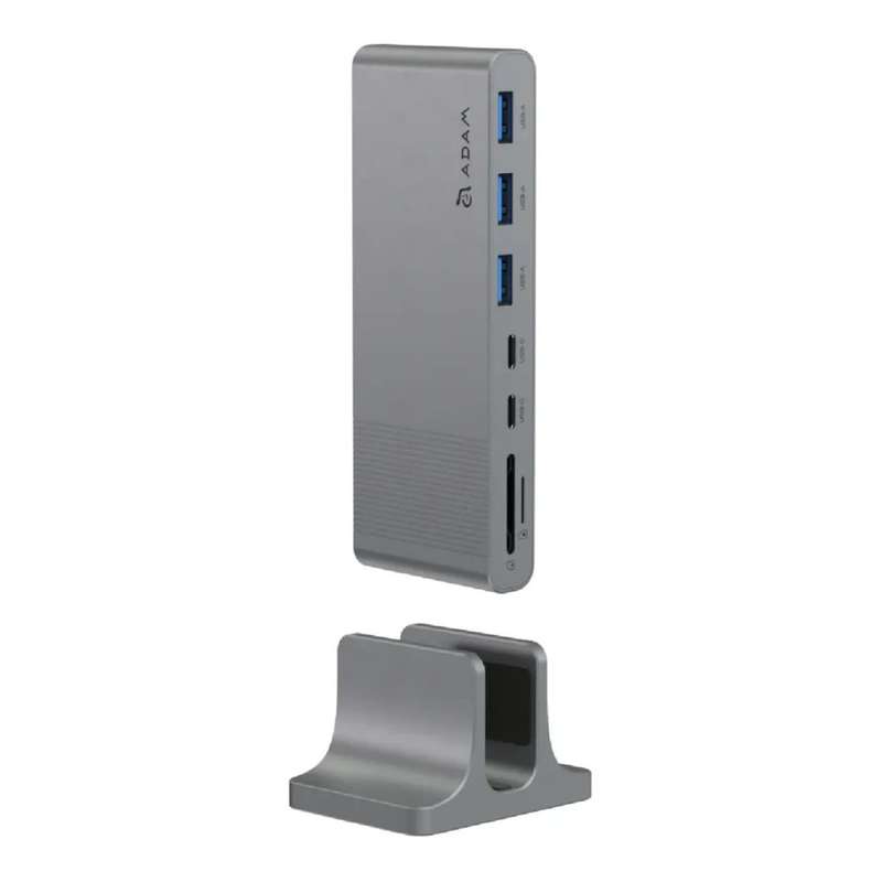 Adam Elements CASA Pro S 12-in-1 Type-C Hub Grey AAPADHUBPROSGY