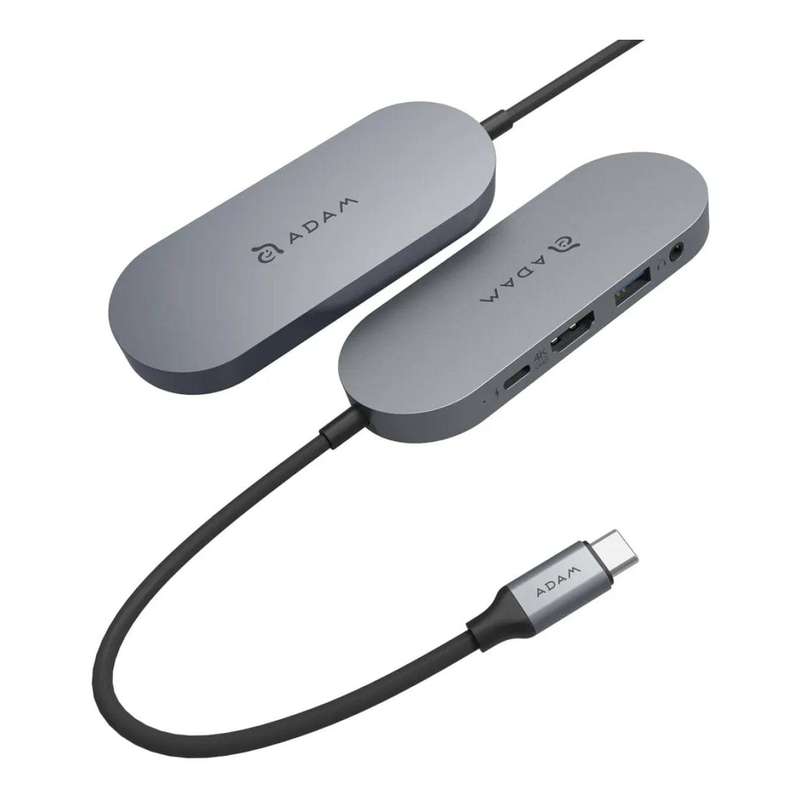 Adam Elements CASA HUB S 5-in-1 Type-C Hub with 960GB SSD - Grey AAPADHUBS960GY