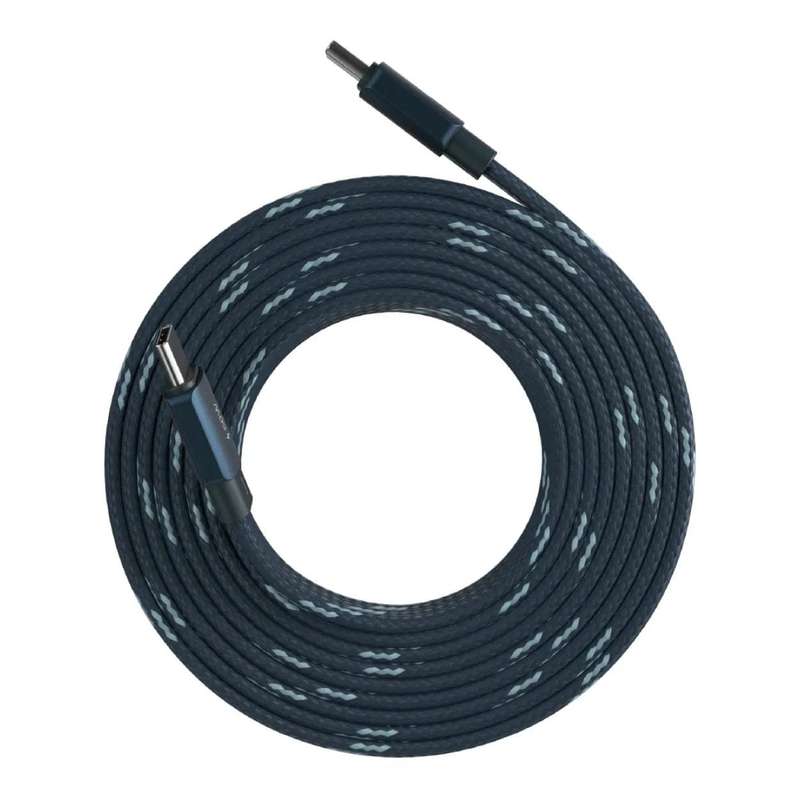Adam Elements CASA MF200 Type-C Male to Male Flat Cable 2m Blue ACBADMF200BL