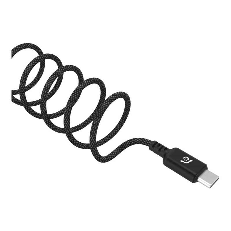 Adam Elements CASA S120 Type-C Male to Male Braided Cable 1.2m Black ACBADS120BK