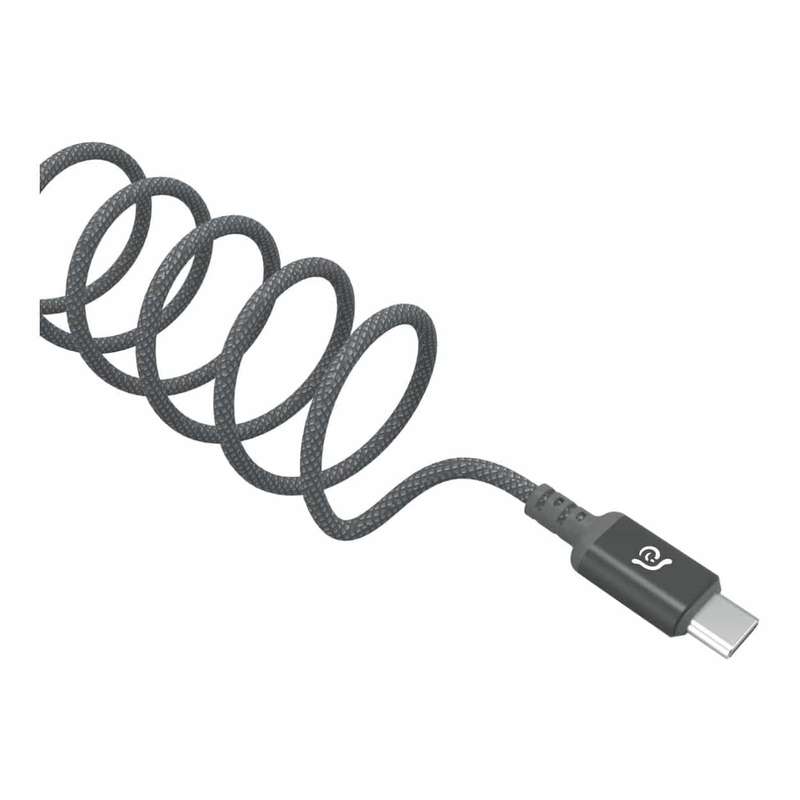 Adam Elements CASA S120 Type-C Male to Male Braided Cable 1.2m Grey ACBADS120GY